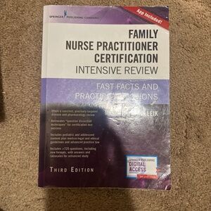 Family Nurse Practitioner Certification Intensive Review Book